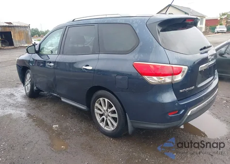 2014 Nissan Pathfinder Sv z USA, uszkodzony, nr VIN 5N1AR2MM7EC687059